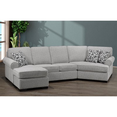 Sectional 9907 (Clones White)
